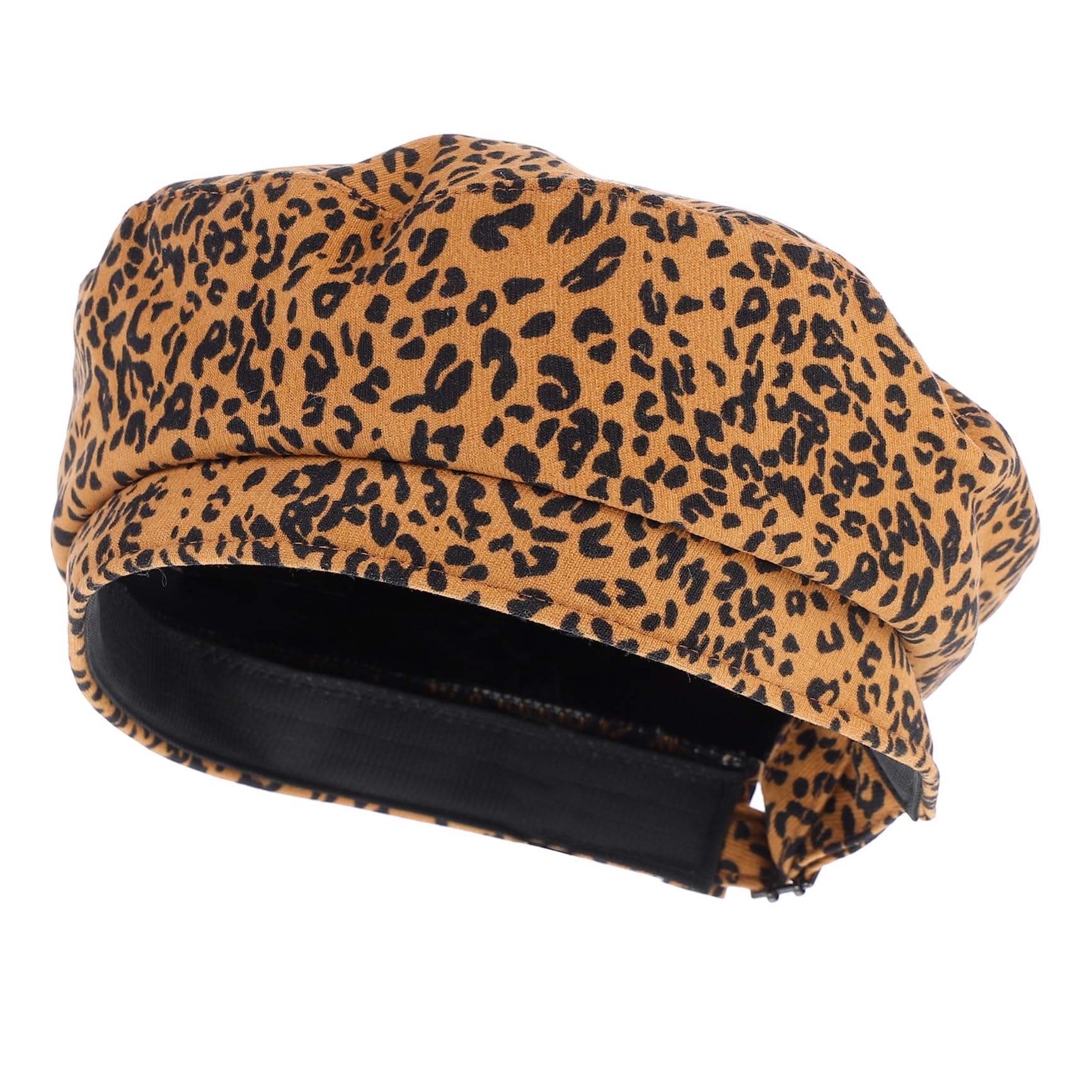 Amazon.com: GALPADA Berets Leopard Print Beret Hat Leopard Warm